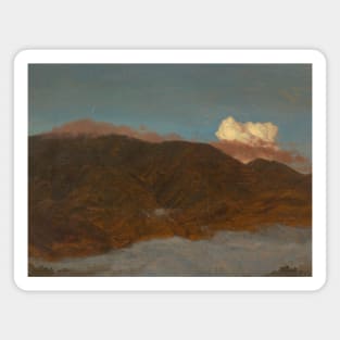 Mountainous Landscape III by Frederic Edwin Church Magnet